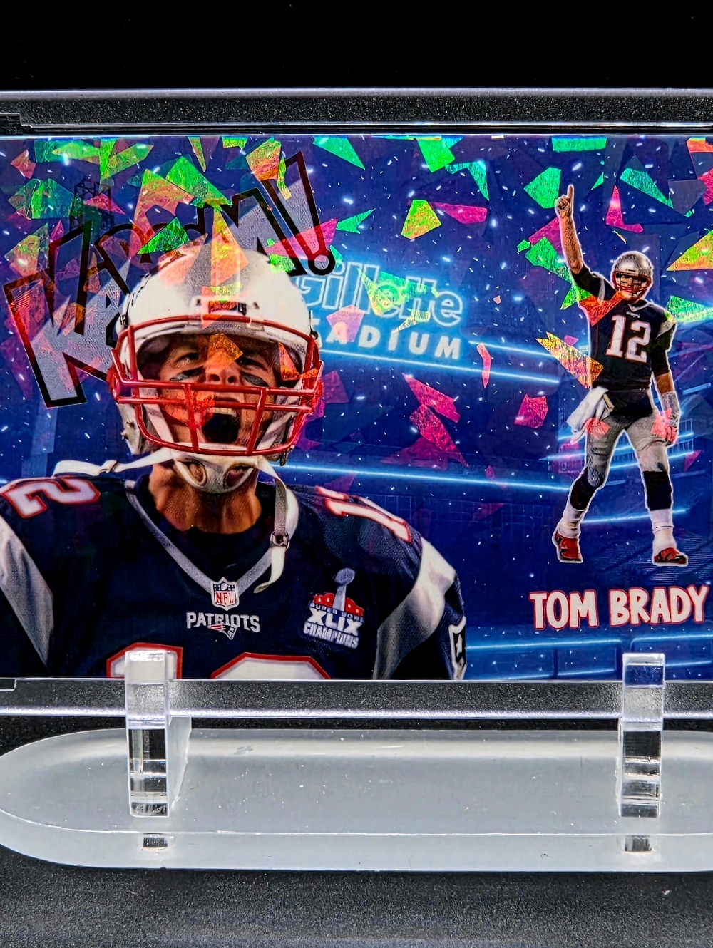 Tom Brady Custom Card– New England Patriots